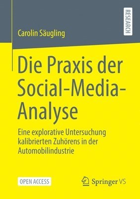 Die Praxis der Social-Media-Analyse 1