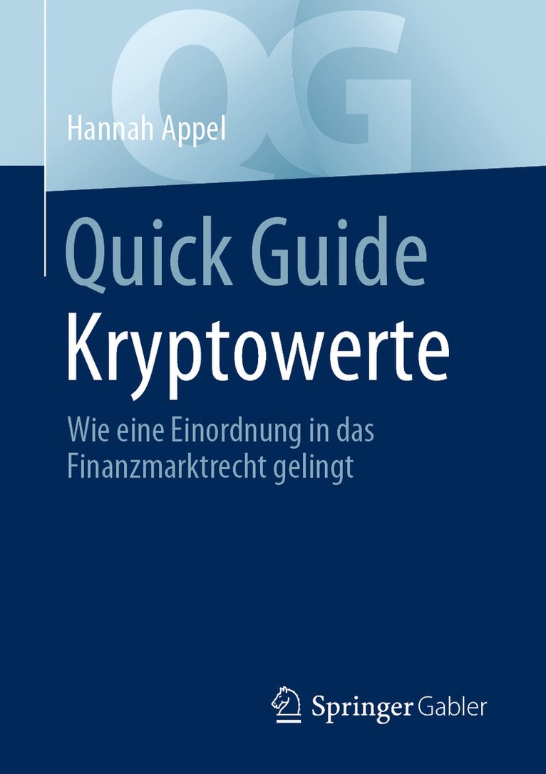 Hannah Appel - Quick Guide Kryptowerte, Häftad