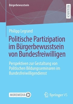 bokomslag Politische Partizipation im Brgerbewusstsein von Bundesfreiwilligen