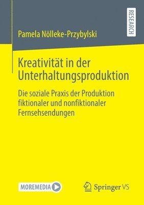 bokomslag Kreativität in der Unterhaltungsproduktion