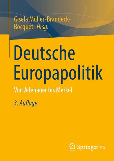 Gisela Müller-Brandeck-Bocquet - Deutsche Europapolitik, Häftad