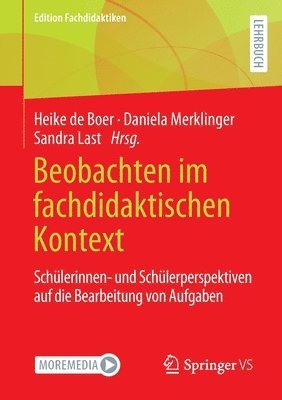 bokomslag Beobachten im fachdidaktischen Kontext