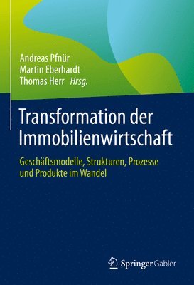 bokomslag Transformation der Immobilienwirtschaft