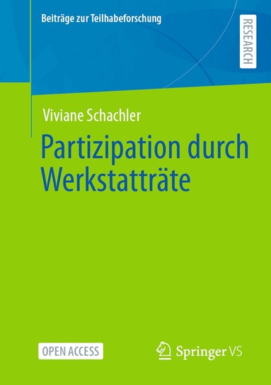 Viviane Schachler - Partizipation durch Werkstatträte, Häftad