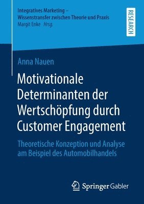 bokomslag Motivationale Determinanten der Wertschpfung durch Customer Engagement