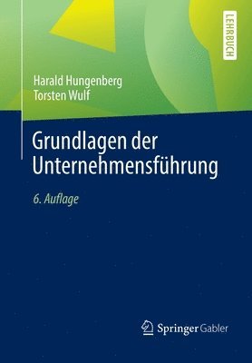 bokomslag Grundlagen der Unternehmensfhrung