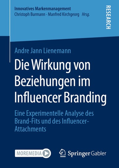 bokomslag Die Wirkung von Beziehungen im Influencer Branding