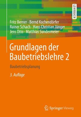 bokomslag Grundlagen der Baubetriebslehre 2