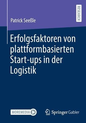 bokomslag Erfolgsfaktoren von plattformbasierten Start-ups in der Logistik