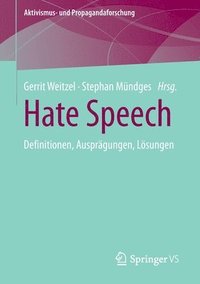 bokomslag Hate Speech
