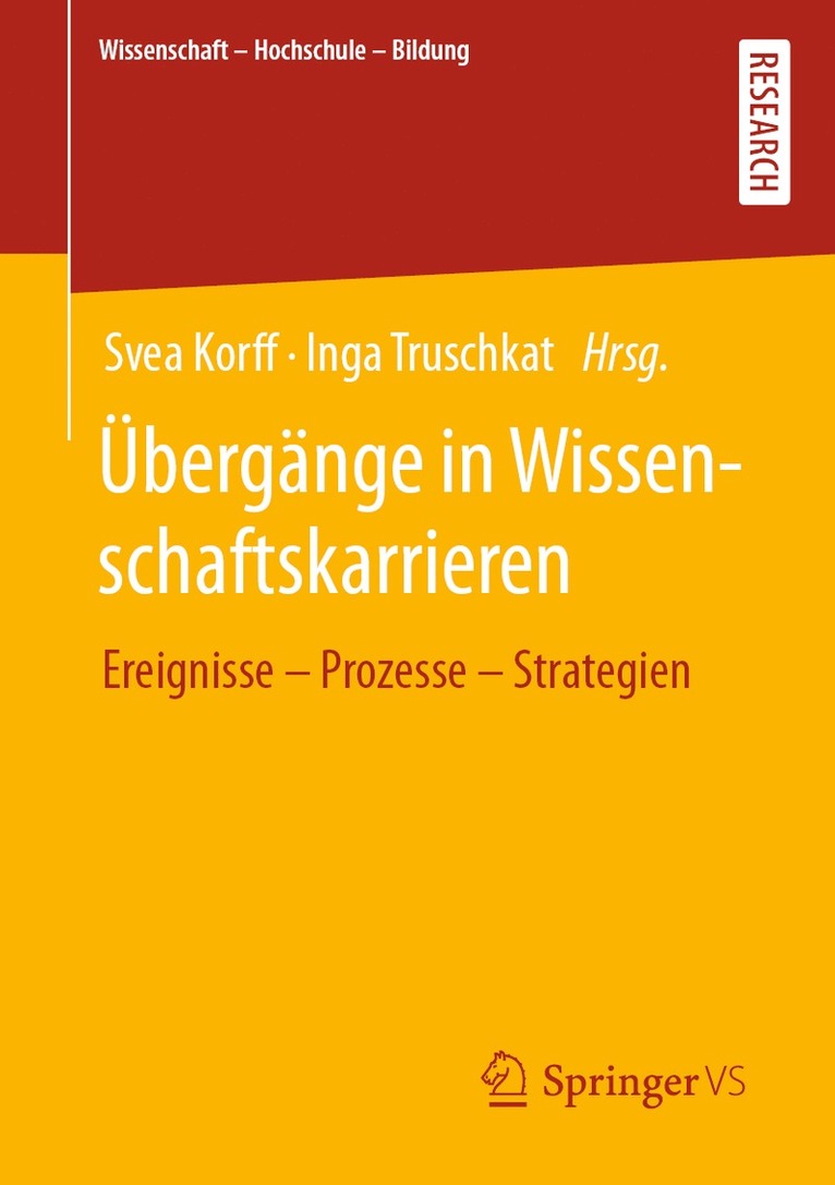 Svea Korff, Inga Truschkat - Übergänge in Wissenschaftskarrieren, Häftad