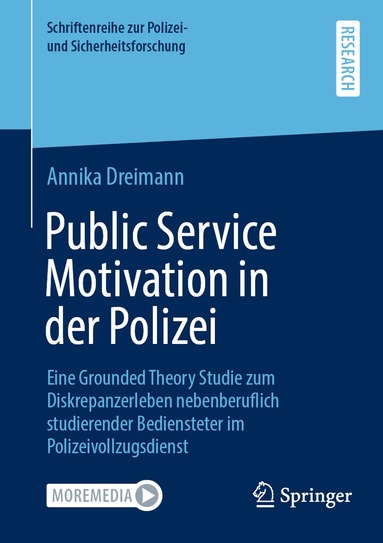 Annika Dreimann - Public Service Motivation in der Polizei, Häftad