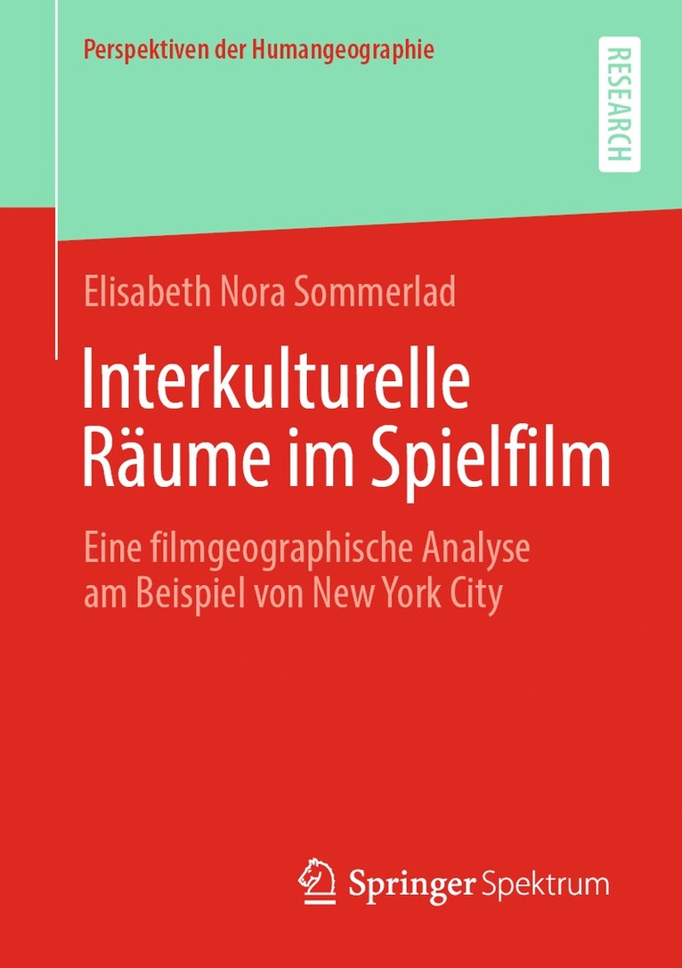 Elisabeth Nora Sommerlad - Interkulturelle Räume im Spielfilm, Häftad