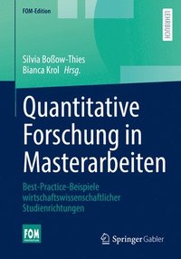 bokomslag Quantitative Forschung in Masterarbeiten