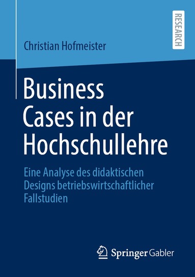 bokomslag Business Cases in der Hochschullehre