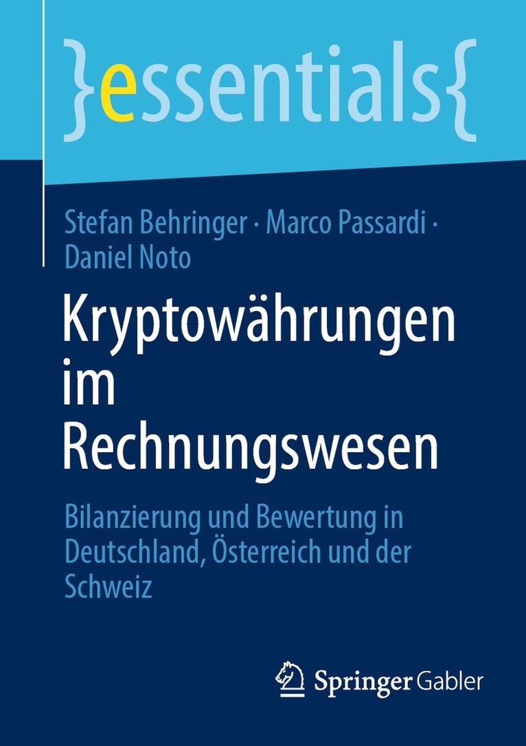Stefan Behringer, Marco Passardi, Daniel Noto - Kryptowährungen im Rechnungswesen, Häftad