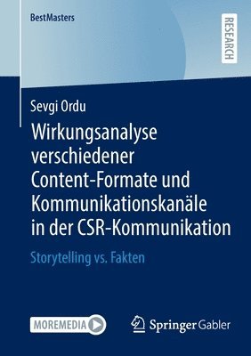 Wirkungsanalyse verschiedener Content-Formate und Kommunikationskanle in der CSR-Kommunikation 1