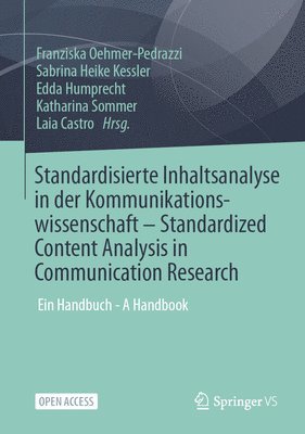 bokomslag Standardisierte Inhaltsanalyse in der Kommunikationswissenschaft - Standardized Content Analysis in Communication Research
