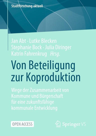 bokomslag Von Beteiligung zur Koproduktion