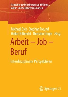 bokomslag Arbeit - Job - Beruf