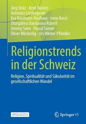 bokomslag Religionstrends in der Schweiz