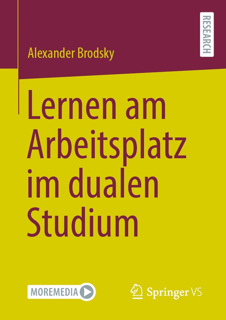 Lernen am Arbeitsplatz im dualen Studium 1