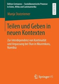 bokomslag Teilen und Geben in neuen Kontexten