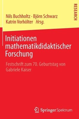 bokomslag Initiationen mathematikdidaktischer Forschung