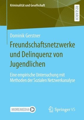 Dominik Gerstner - Freundschaftsnetzwerke und Delinquenz von Jugendlichen, Häftad