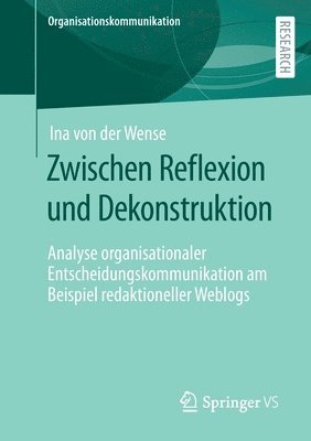 bokomslag Zwischen Reflexion und Dekonstruktion