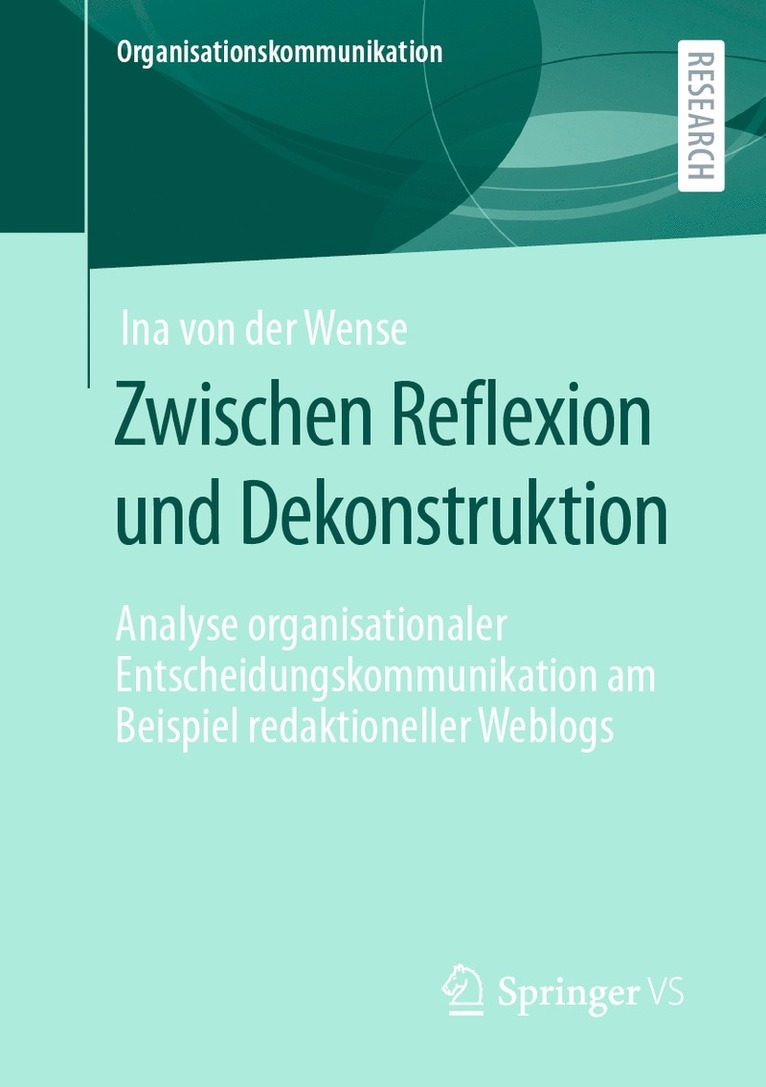 Ina von der Wense, Ina Von Der Wense, Ina von der Wense - Zwischen Reflexion und Dekonstruktion, Häftad