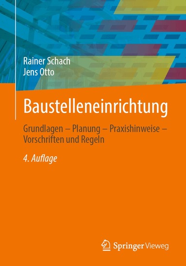 Rainer Schach, Jens Otto - Baustelleneinrichtung, Häftad