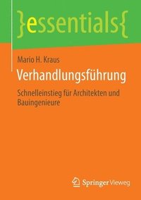 bokomslag Verhandlungsführung