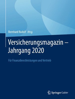 bokomslag Versicherungsmagazin - Jahrgang 2020