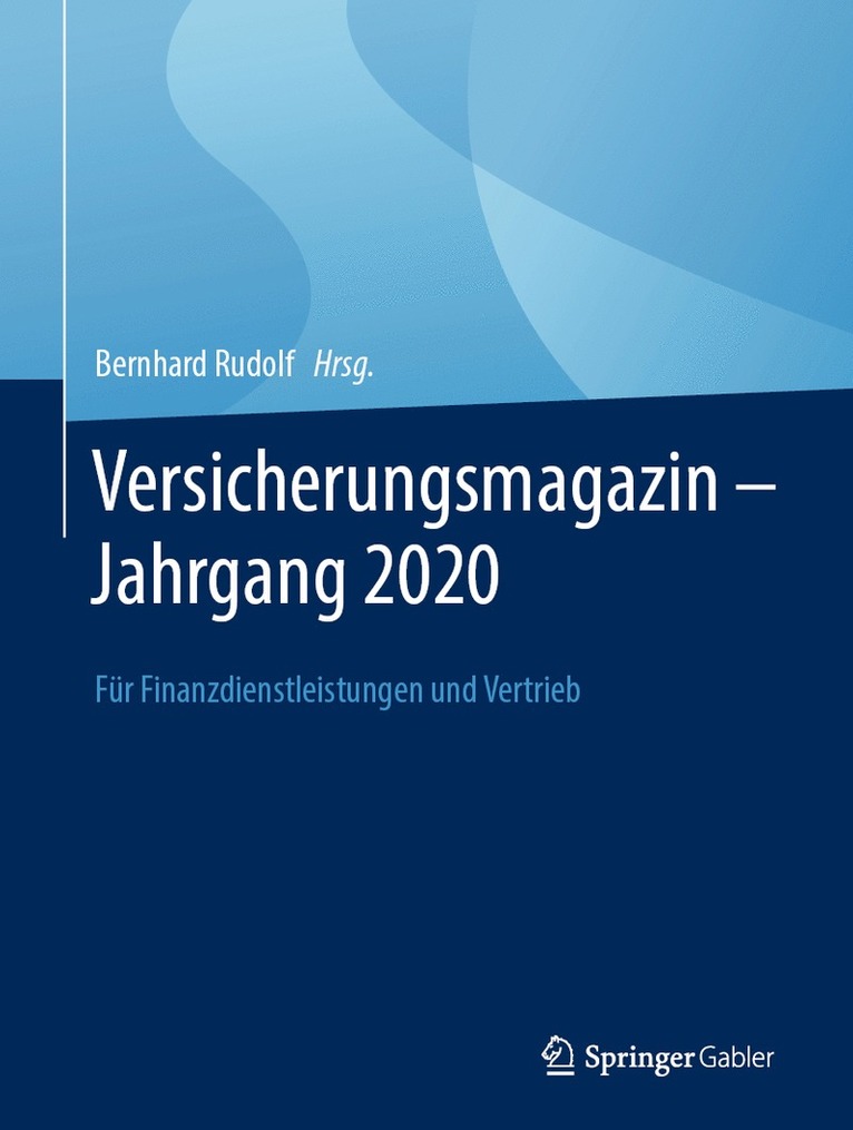 Versicherungsmagazin - Jahrgang 2020 1