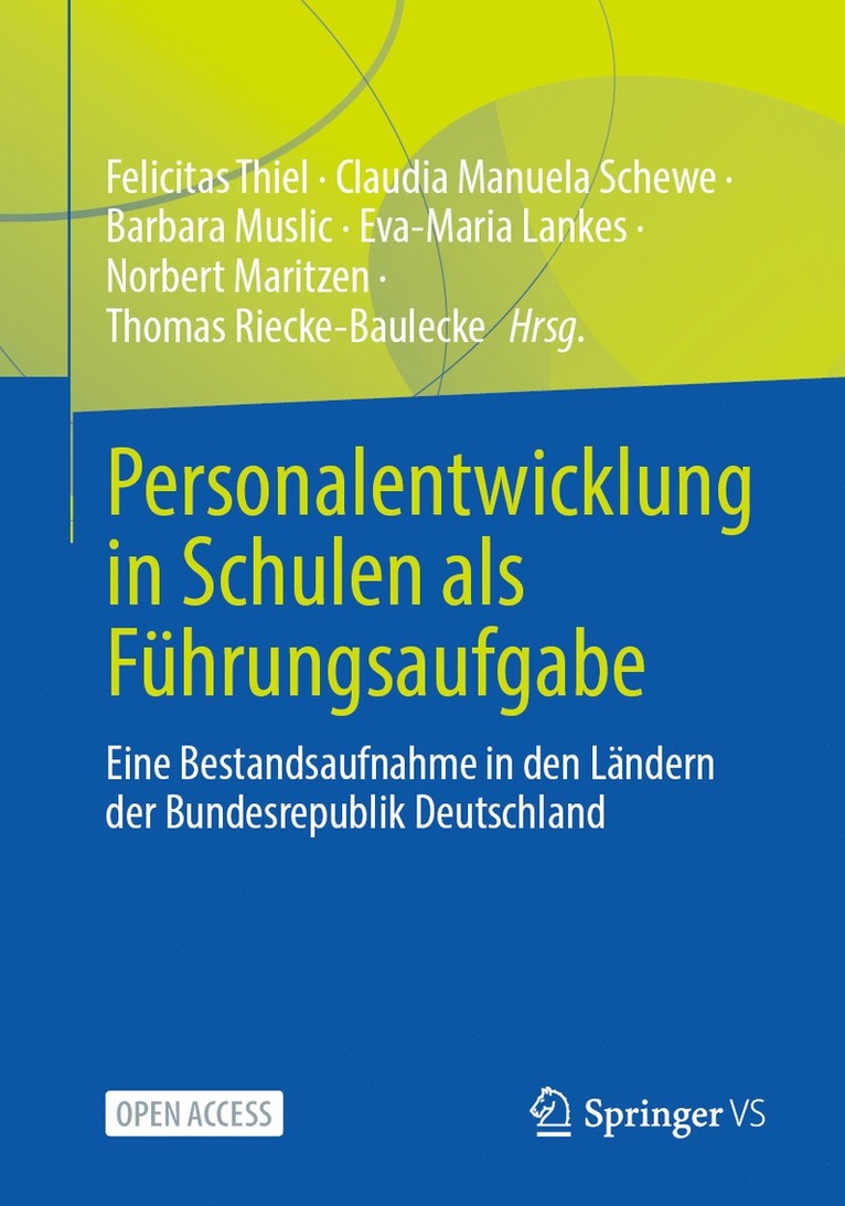 Personalentwicklung in Schulen als Fuhrungsaufgabe 1