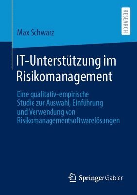 bokomslag IT-Untersttzung im Risikomanagement