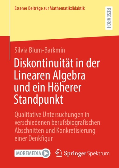 Silvia Blum-Barkmin - Diskontinuität in der Linearen Algebra und ein Höherer Standpunkt, Häftad