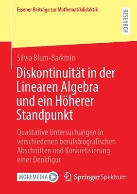 bokomslag Diskontinuität in der Linearen Algebra und ein Höherer Standpunkt