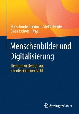 bokomslag Menschenbilder und Digitalisierung