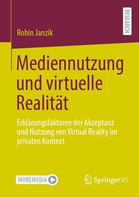 Robin Janzik - Mediennutzung und virtuelle Realität, Häftad