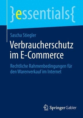 bokomslag Verbraucherschutz im E-Commerce