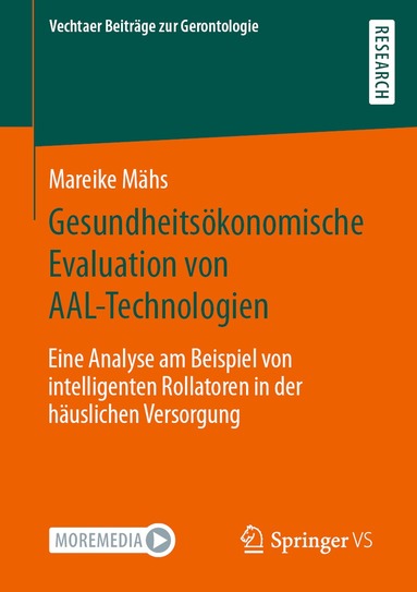 Mareike Mähs - Gesundheitsökonomische Evaluation von AAL-Technologien, Häftad