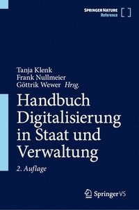 bokomslag Handbuch Digitalisierung in Staat und Verwaltung