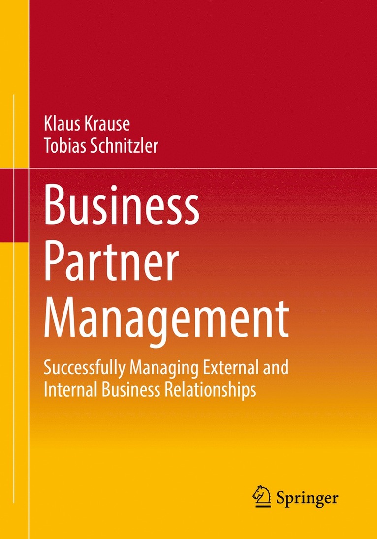 Klaus Krause, Tobias Schnitzler - Business Partner Management, Häftad