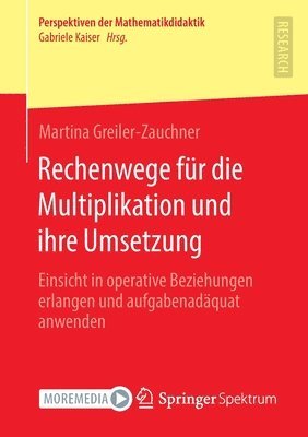 bokomslag Rechenwege fr die Multiplikation und ihre Umsetzung