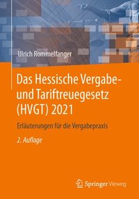 bokomslag Das Hessische Vergabe- und Tariftreuegesetz (HVGT) 2021