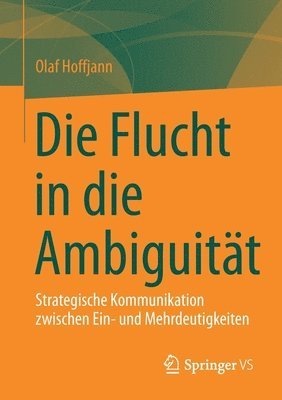 Die Flucht in die Ambiguitt 1