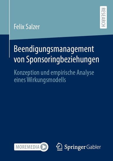 Felix Salzer - Beendigungsmanagement von Sponsoringbeziehungen, Häftad