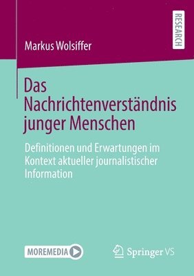 bokomslag Das Nachrichtenverstndnis junger Menschen